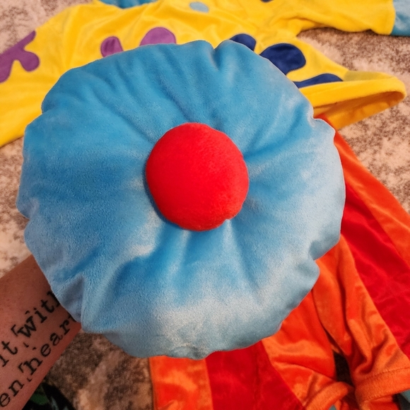 Disney Store Jojo's Circus Clown Halloween Costume w/ Hat Girl's XXS Dress Up - Picture 9 of 12